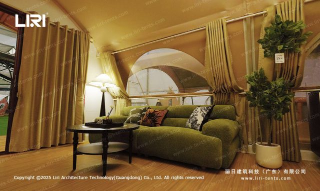 贝壳帐篷酒店沙发区