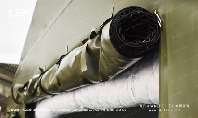 铝合金折叠框架帐篷细节图