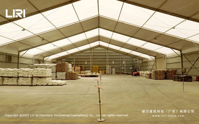工业仓库篷房的成本比传统仓库低吗