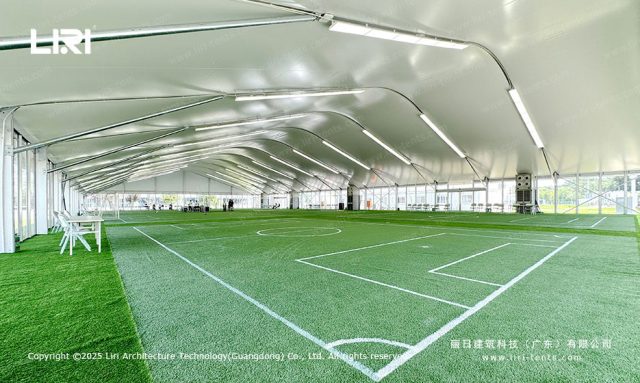 机器人训练场篷房现场