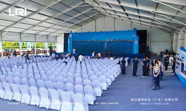 活动庆典篷房内景图