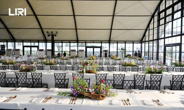 宴会橘园篷房图片