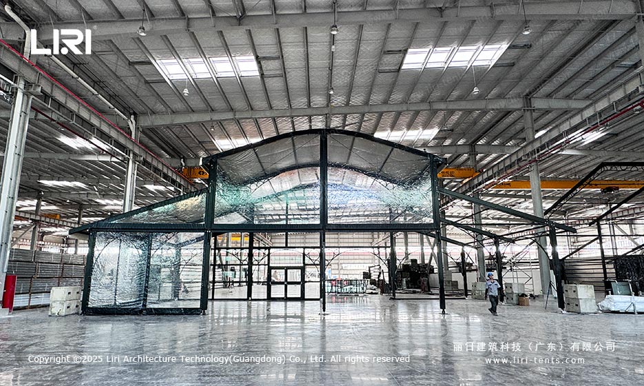 弧顶田园橘园篷房