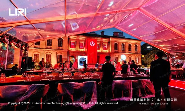 户外透明篷房内景图